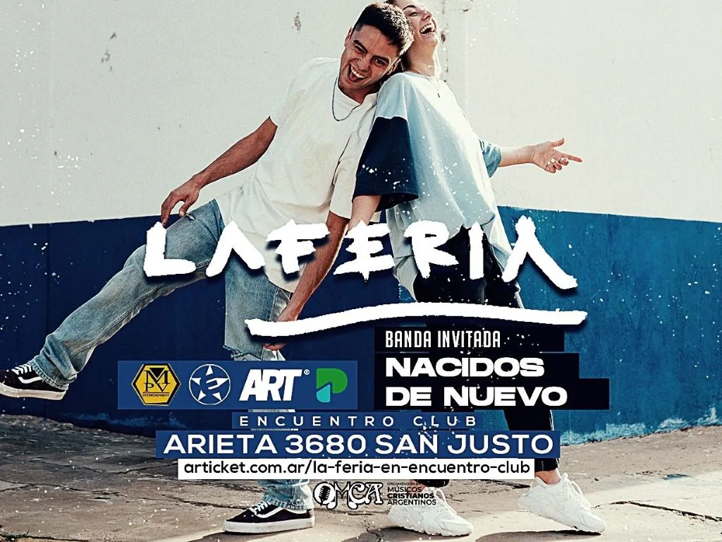 Flyer show La Feria en San Justo - copia