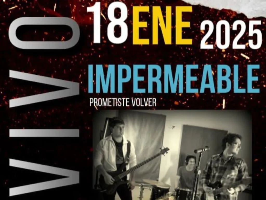 Flyer - Impermeable show 18 de enero