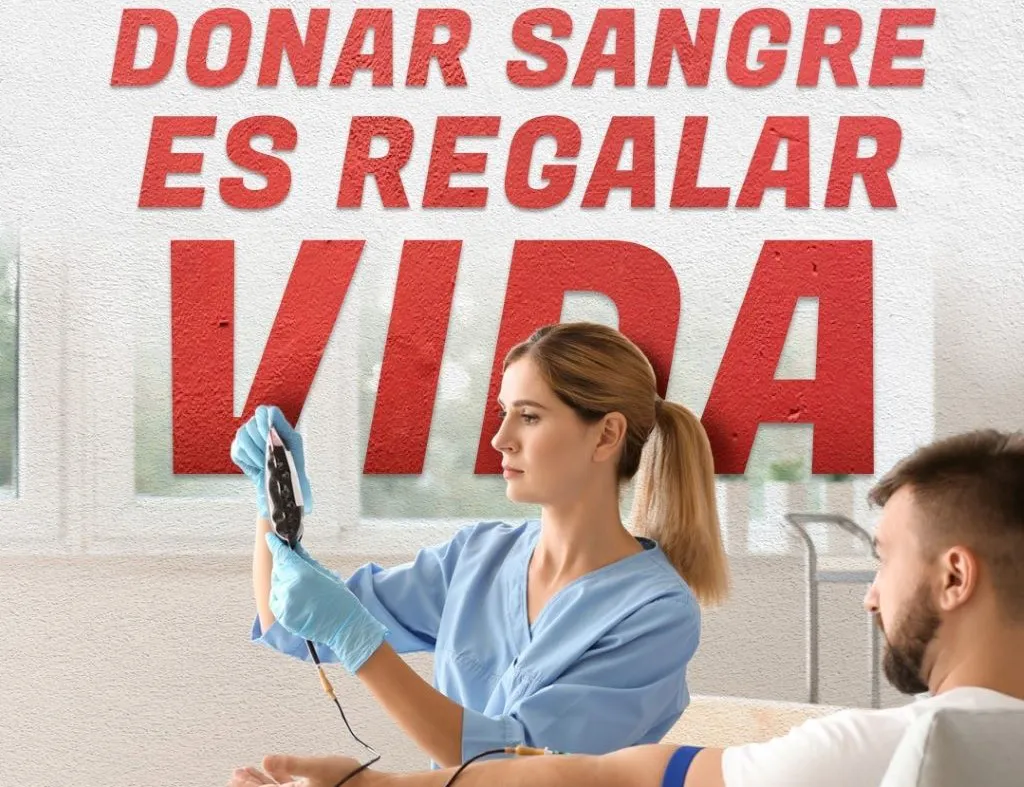 Flyer Promo Jornada Donación de Sangre